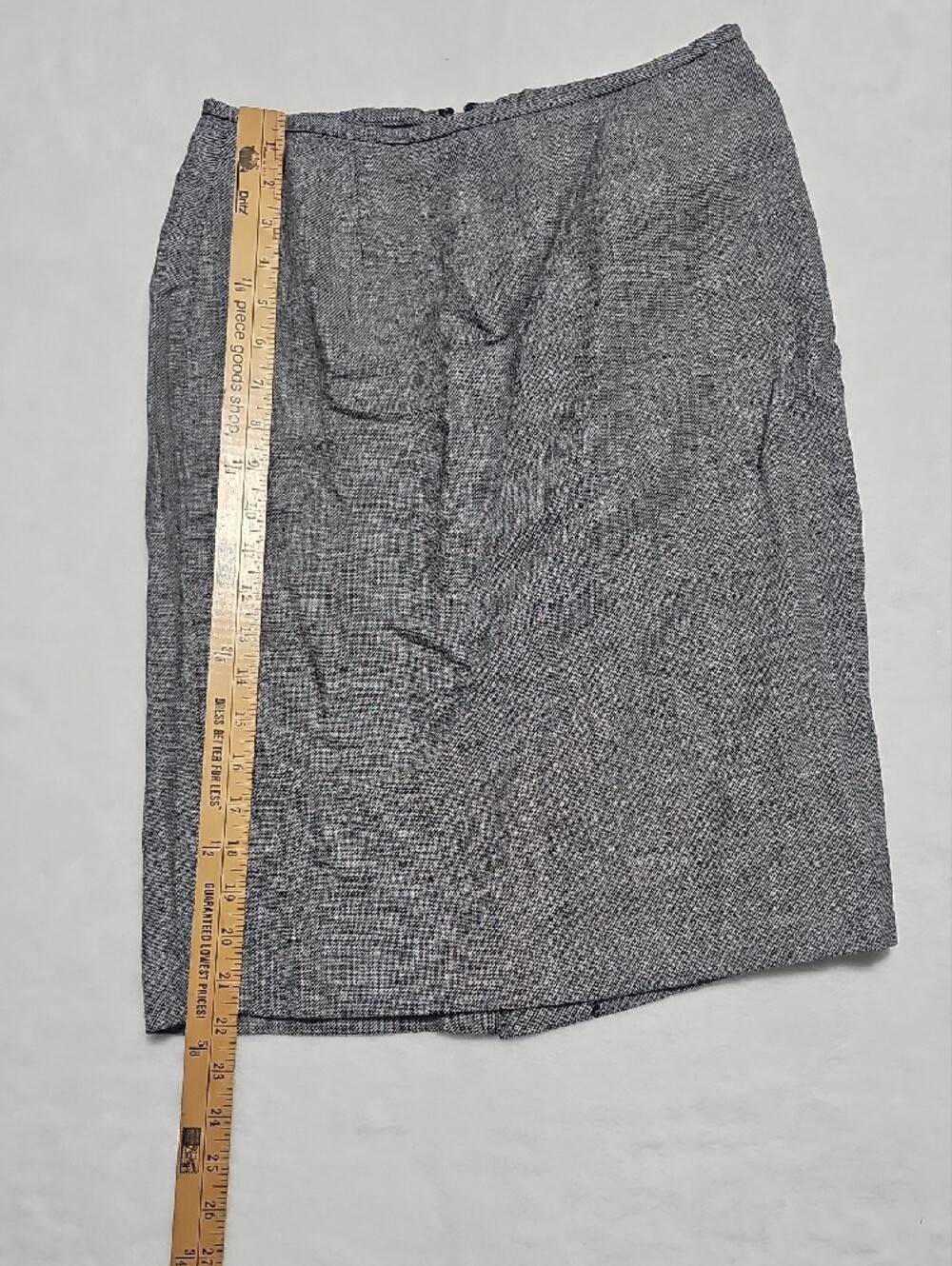 Calvin Klein Gray Short-Sleeve Peplum Midi Dress Suit - Picture 8 of 11